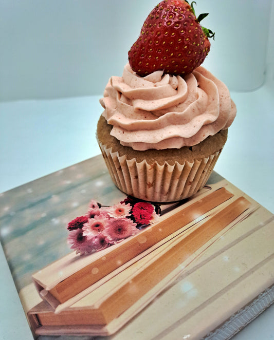 Vegan strawberry Muffin